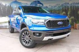 2020, 2020 Ford Ranger XL pickup Lightning Blue Metallic, 2020