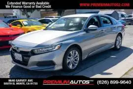 2019, Honda Accord Sedan LX 1.5T Sedan, 2019