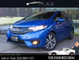 2016, Honda Fit EX hatchback Aegean Blue Metallic, 2016