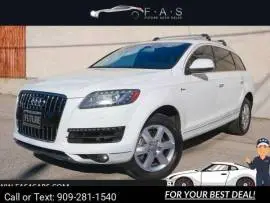 2015, Audi Q7 3.0T Premium suv Carrara White, 2015