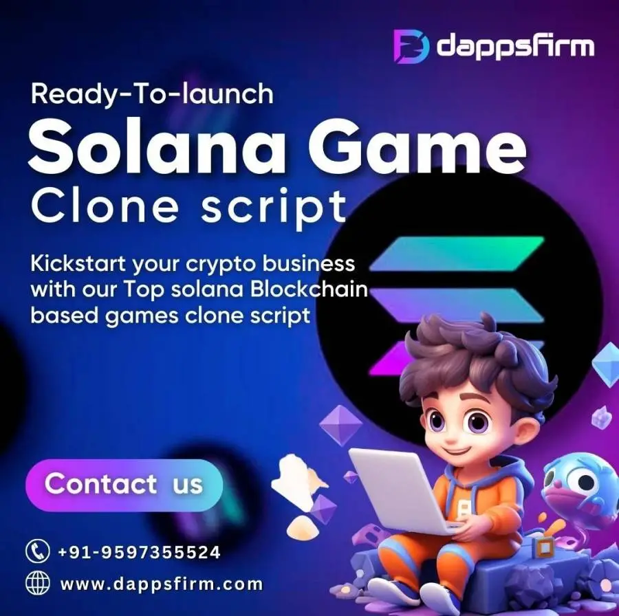Solana-Powered Game Clone Script for Profitable 