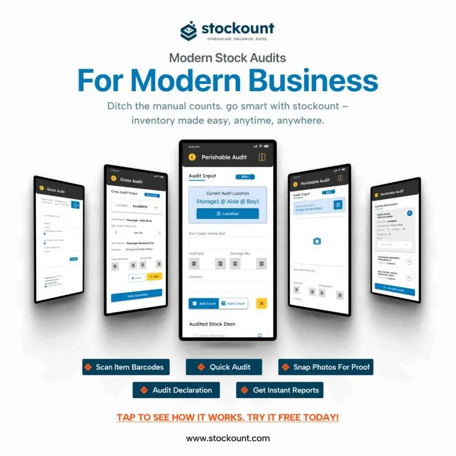 Experience Accurate Inventory Audits – Free Trial