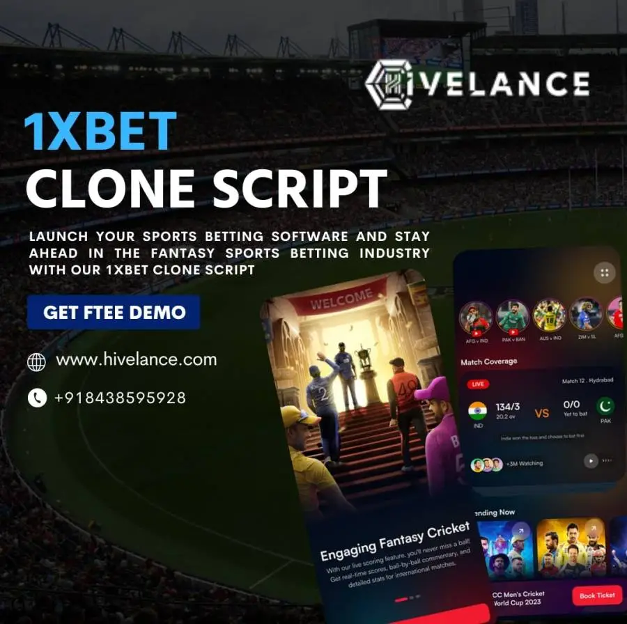 Hivelance’s 1xBet Clone Script – Book a Free Demo